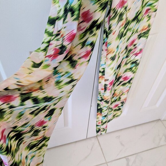 MAGGY LONDON Women's Sleeveless Jumpsuit Size 6 Multi Color Print NWOT - Picture 5 of 8